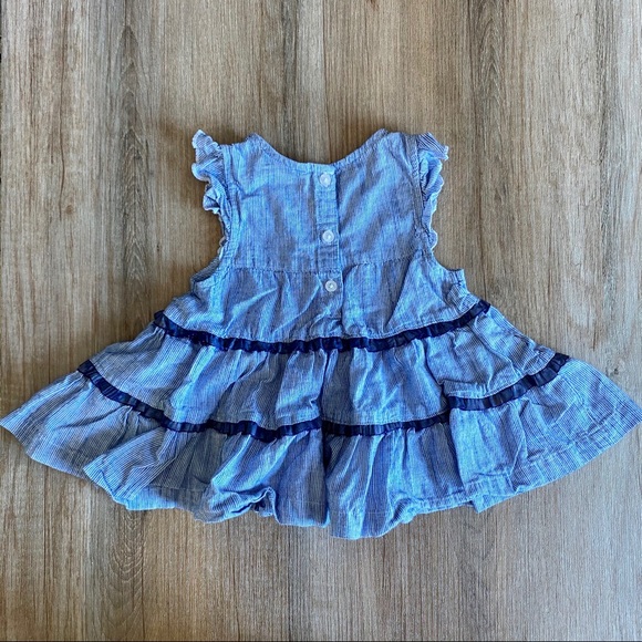 Calvin Klein Ruffle Dress with Capri Pants 18m - Picture 3 of 9